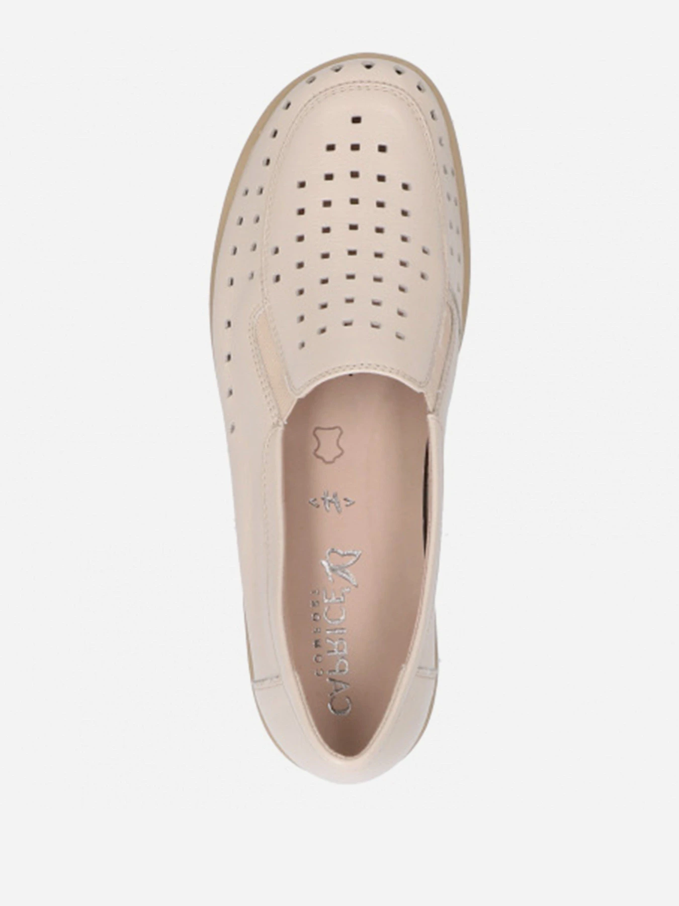 Слипоны и мокасины Caprice модель 9-9-24550-26 402 BEIGE NAPPA Слипоны и мокасины Caprice модель 9-9-24550-26 402 BEIGE NAPPA Фото