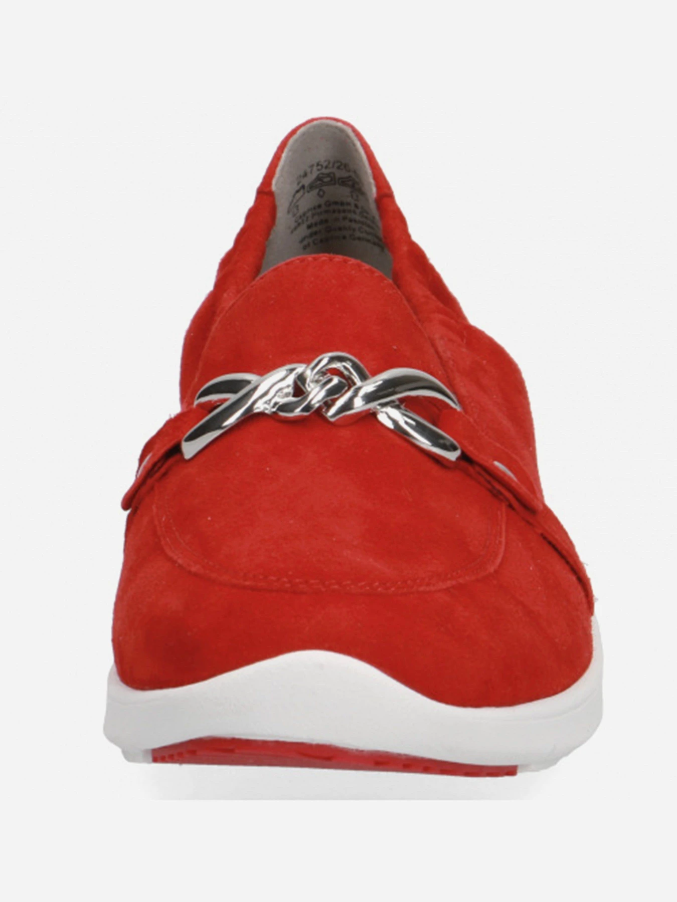Сліпони та мокасини Caprice модель 9-9-24752-26 524 RED SUEDE Сліпони та мокасини Caprice модель 9-9-24752-26 524 RED SUEDE Фото