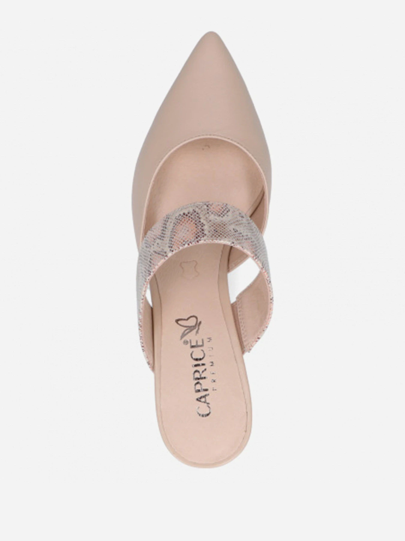 Шльопанці Caprice модель 9-9-27300-26 493 BEIGE SNAKE CO Шльопанці Caprice модель 9-9-27300-26 493 BEIGE SNAKE CO Фото