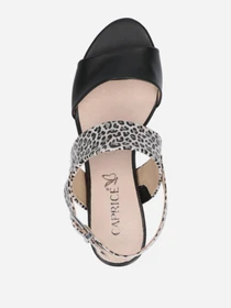Босоніжки Caprice модель 9-9-28300-26 096 BLACK LEO COMB Фото