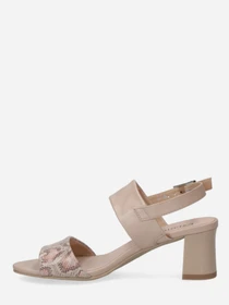Босоніжки Caprice модель 9-9-28300-26 493 BEIGE SNAKE CO Фото