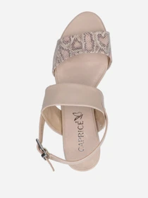 Босоніжки Caprice модель 9-9-28300-26 493 BEIGE SNAKE CO Фото