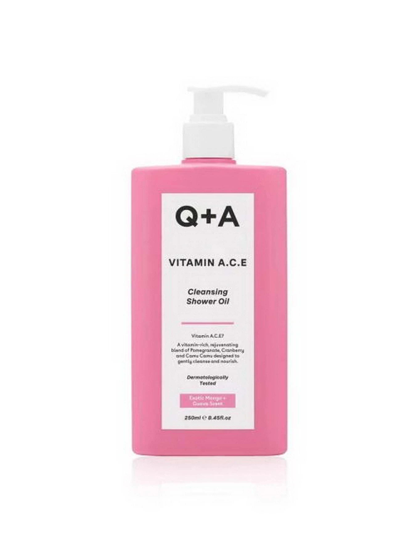 Вітамінізована олія для душу Vitamin A.C.E Cleansing Shower Oil Q+A модель 5060486266296 Фото