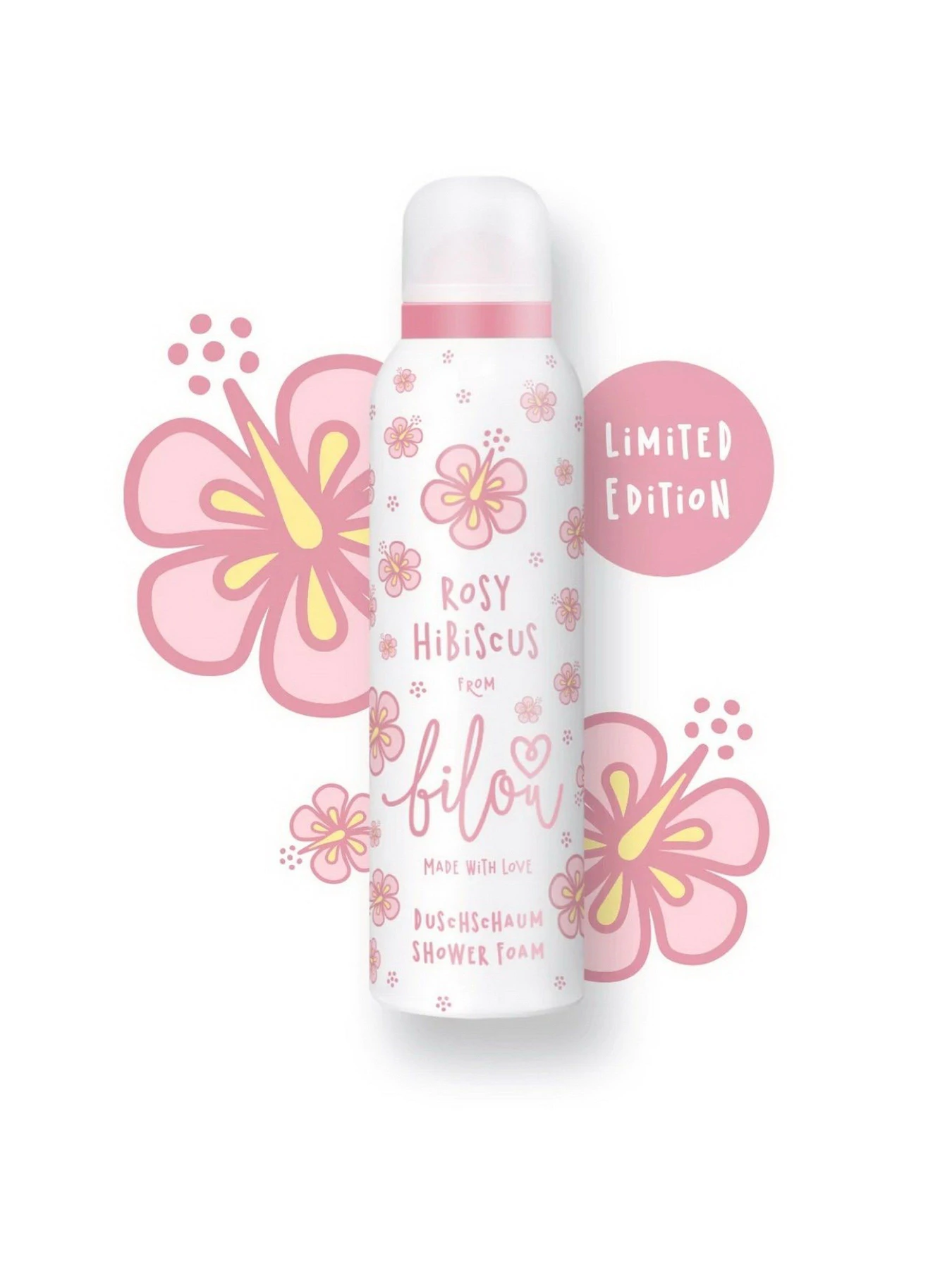 Пенка для душа Rosy Hibiscus BILOU модель 4260437290634 Пенка для душа Rosy Hibiscus BILOU модель 4260437290634 Фото