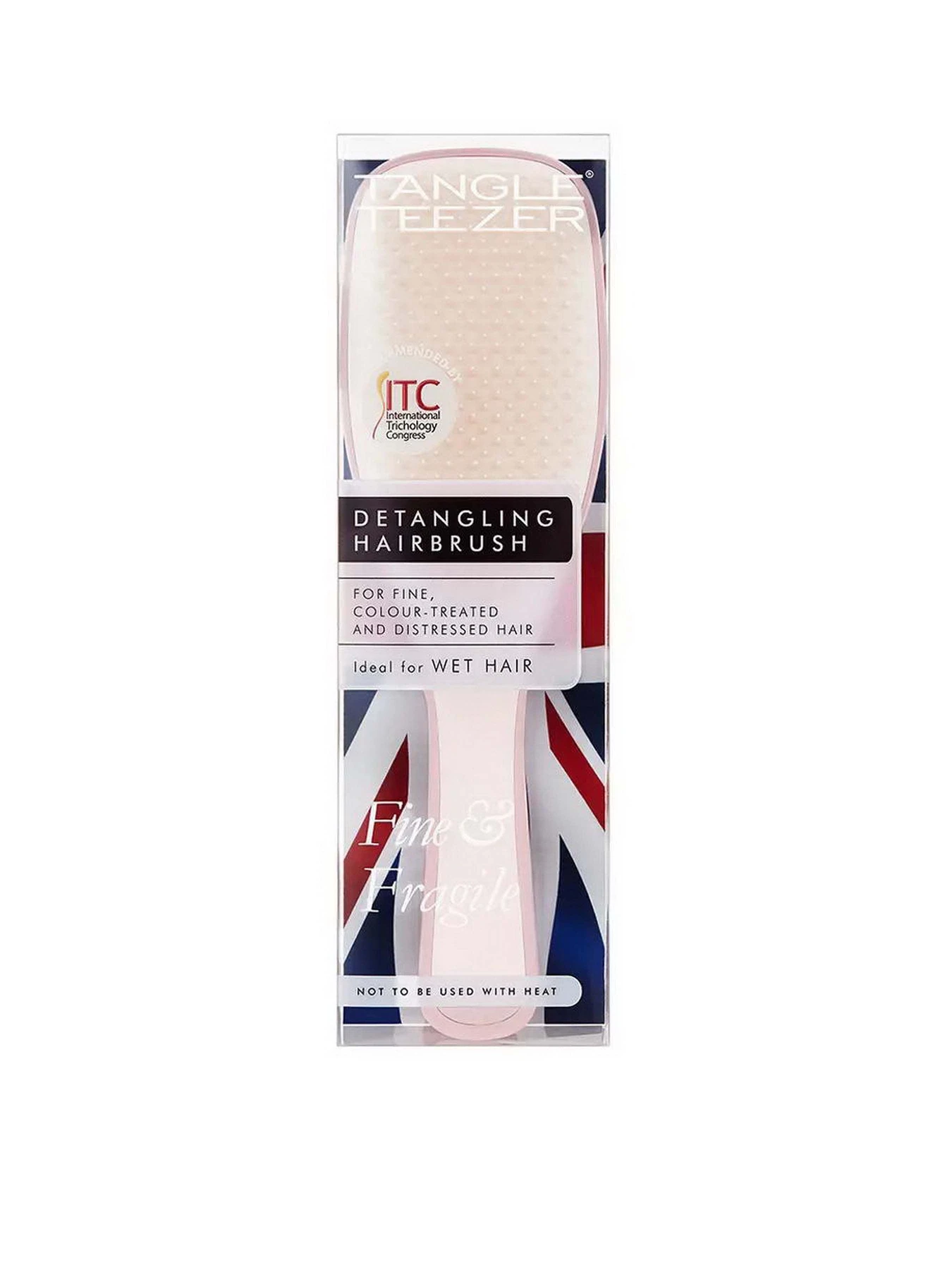 Щітка для волосся Fine & Fragile Pink Whisper Tangle Teezer модель 5060630040635 Щітка для волосся Fine & Fragile Pink Whisper Tangle Teezer модель 5060630040635 Фото