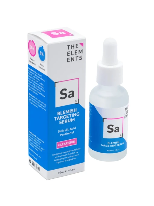 Сыворотка от постакне Blemish-Targeting Serum The Elements модель 5060486267316 Фото