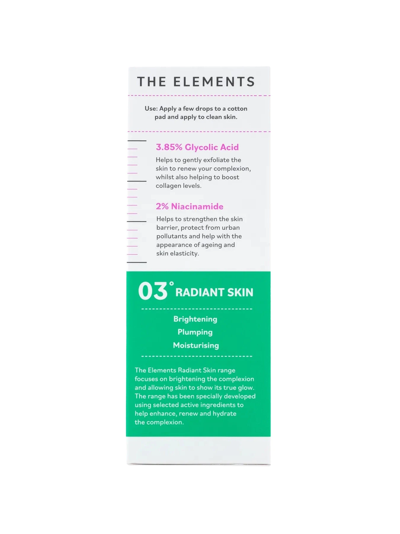 Тонер для сяючої шкіри The Elements модель 5060486267125 Тонер для сяючої шкіри The Elements модель 5060486267125 Фото