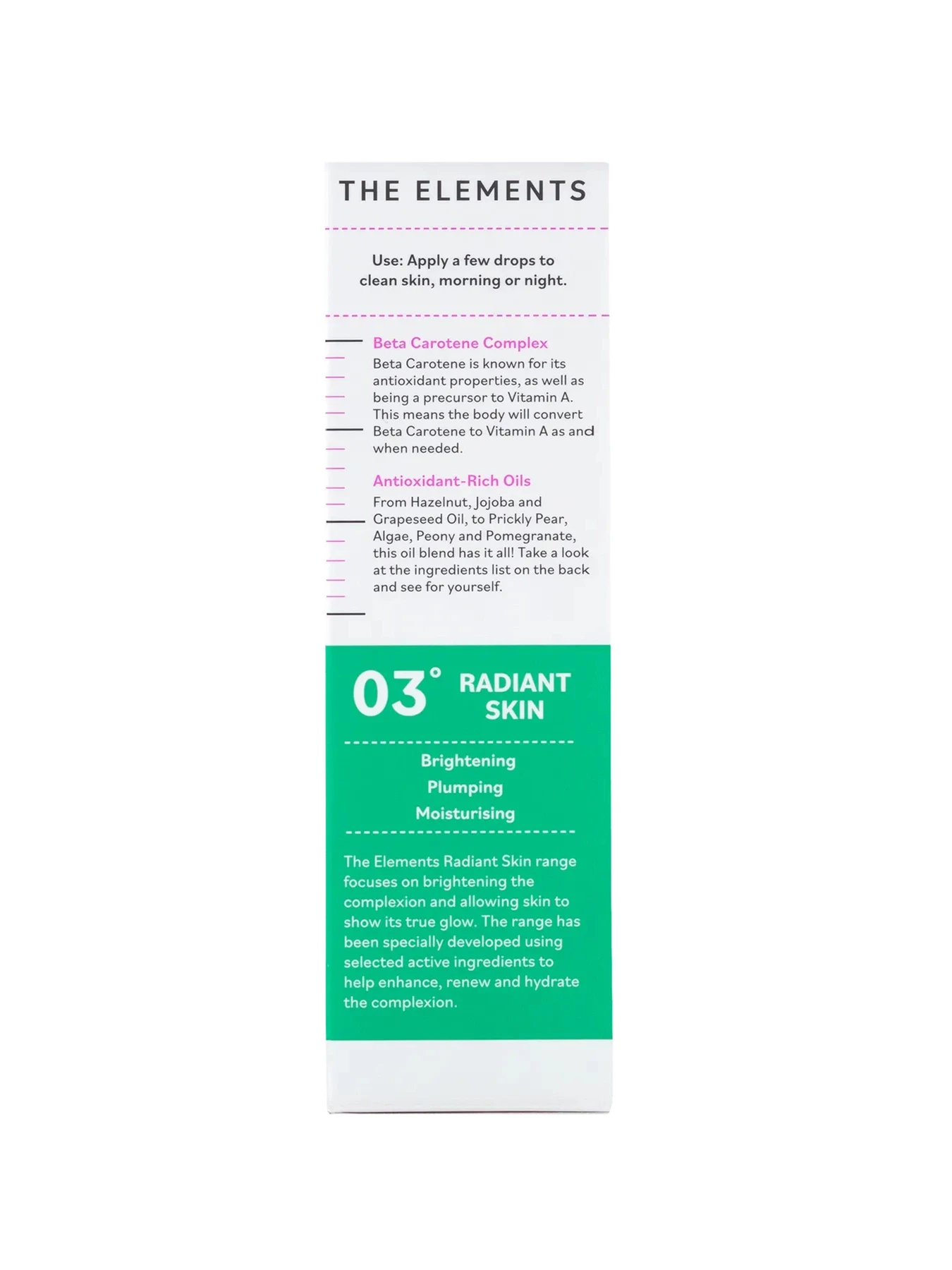 Вітамінізована олія The Elements модель 5060486267187 Вітамінізована олія The Elements модель 5060486267187 Фото