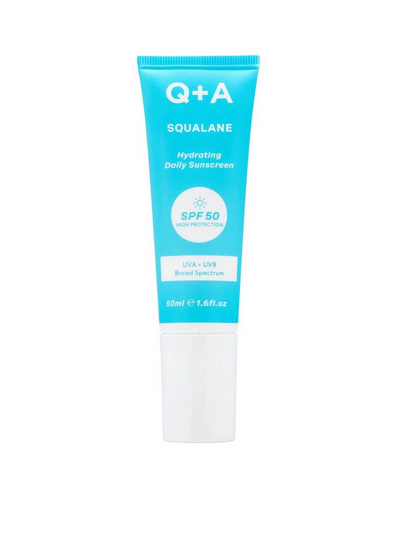 Сонцезахисний крем для обличчя Squalane Hydrating Q+A модель 5060486267859 Сонцезахисний крем для обличчя Squalane Hydrating Q+A модель 5060486267859 Фото