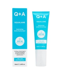Сонцезахисний крем для обличчя Squalane Hydrating Q+A модель 5060486267859 Фото