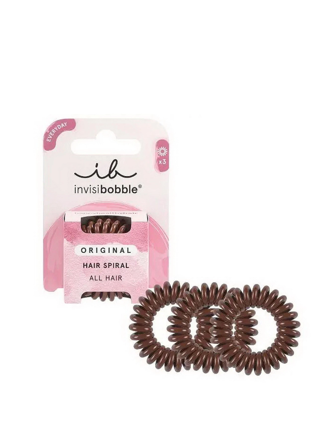 Резинка-браслет для волос Pretzel Brown Invisibobble модель 4063528058799 Фото