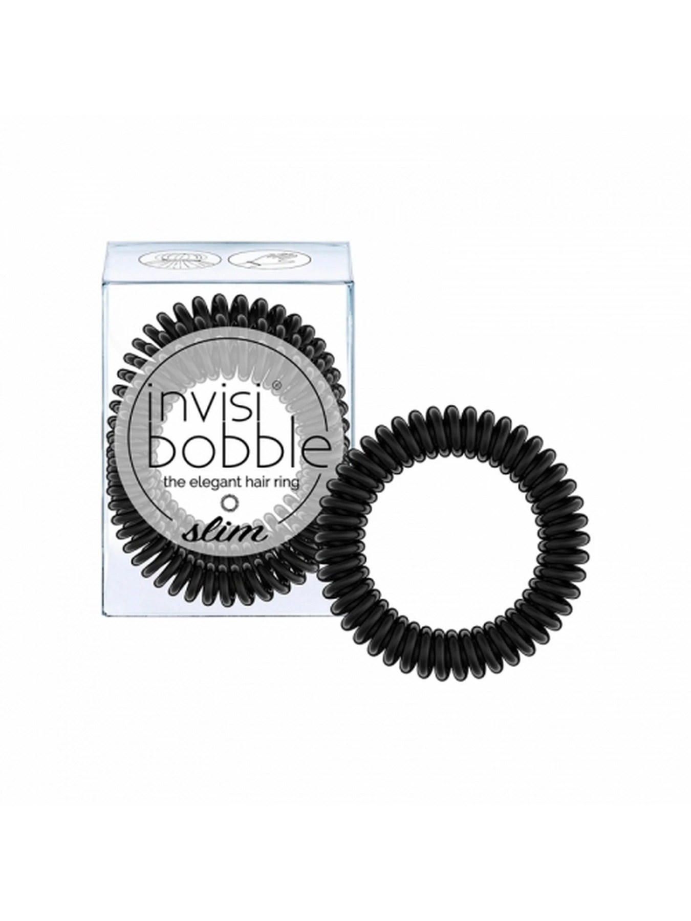 Резинка-браслет для волос True Black Invisibobble модель 4260285377143 Фото
