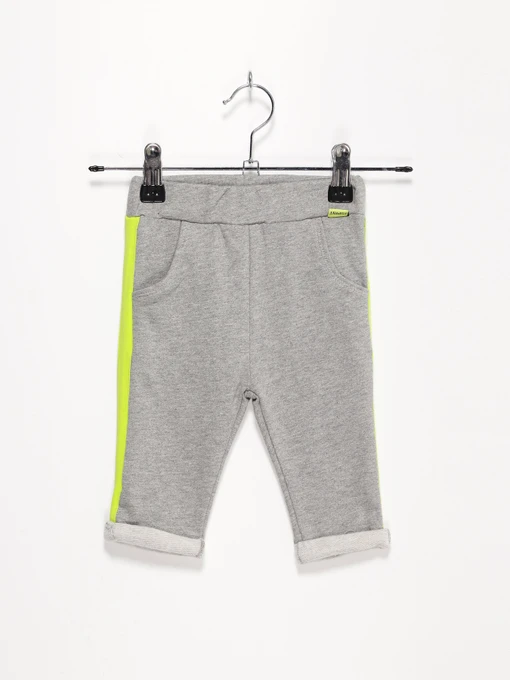 Штани Esprit модель 7040922301_сірий з салатовим Фото
