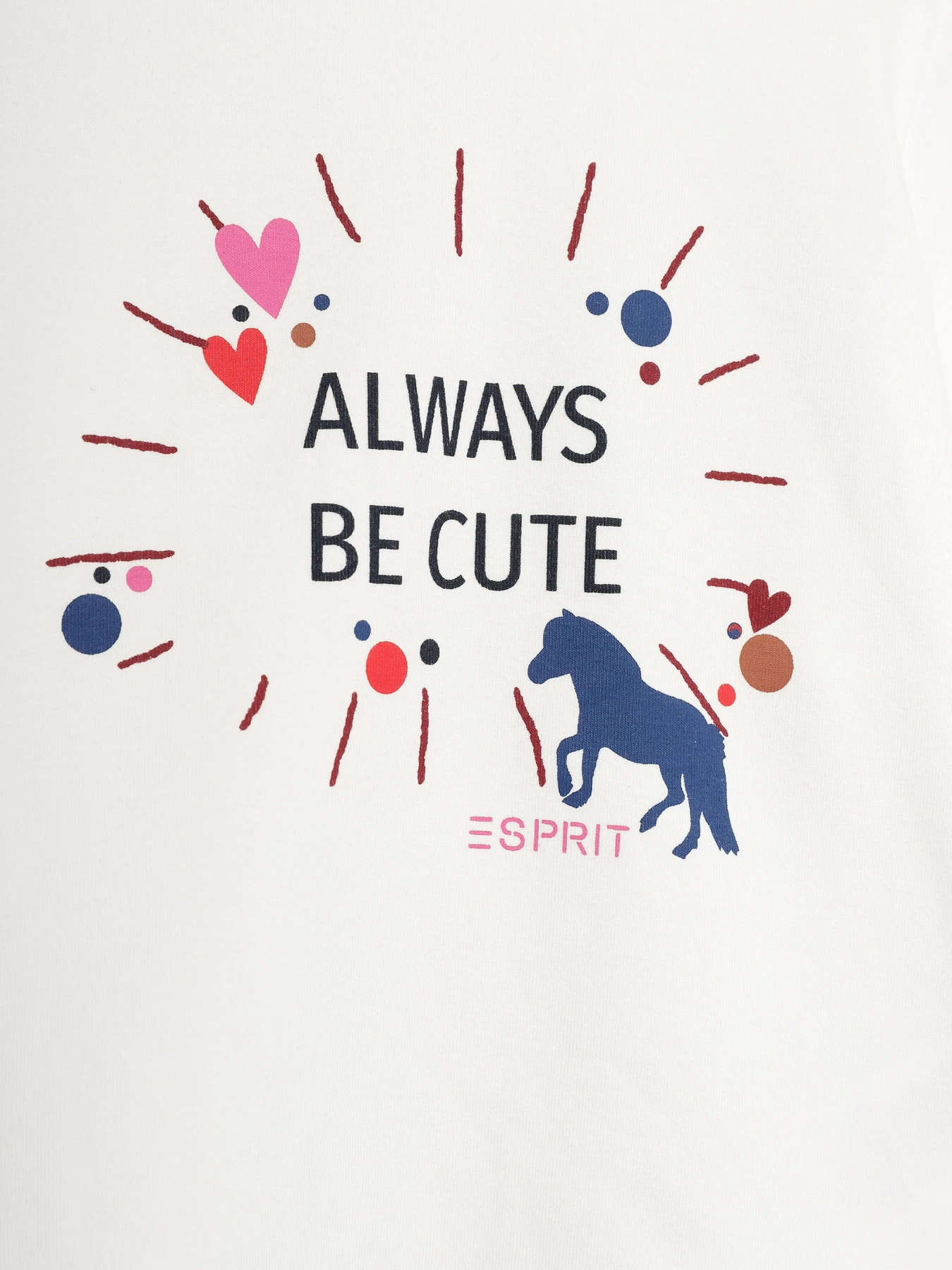 Худі та світшоти Esprit модель 7040931007_білий комб. Худі та світшоти Esprit модель 7040931007_білий комб. Фото