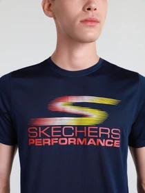 Футболки и поло Skechers Performance модель EMTS3 NVY Фото