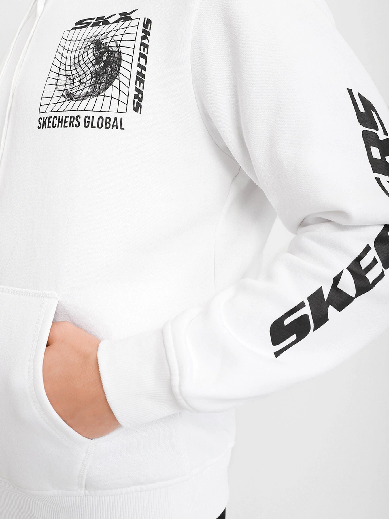 Худи и свитшоты Skechers SKX Global модель MHD44 WHT Худи и свитшоты Skechers SKX Global модель MHD44 WHT Фото