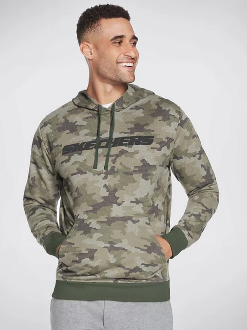 Худи и свитшоты Skechers Boundless Heritage Pullover Hoodie модель M3HD46 CAMO Фото