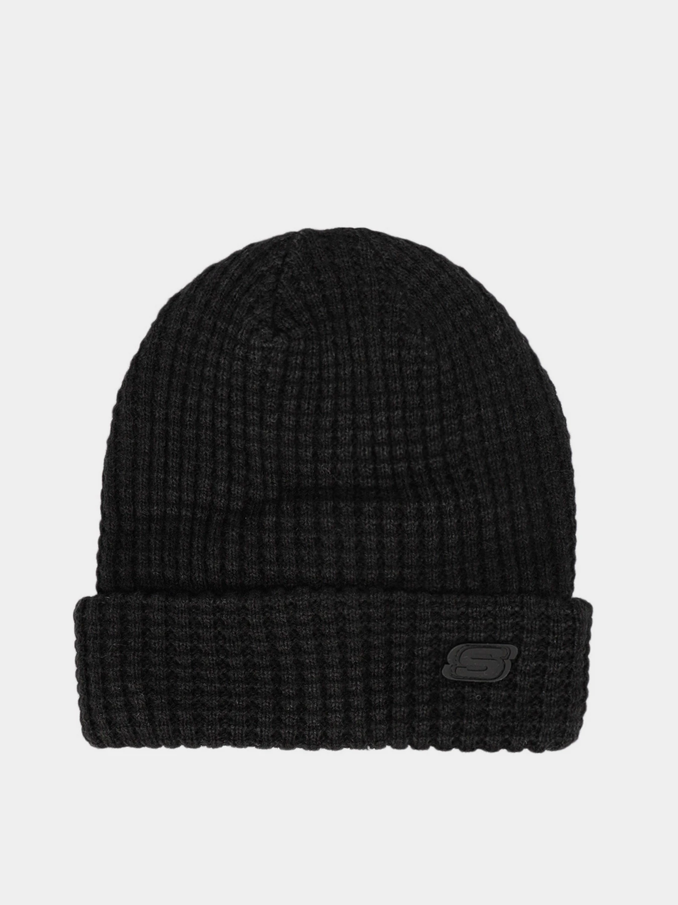Шапки та кепки Skechers Waffle Knit Beanie Hat модель SMK1015BLK Шапки та кепки Skechers Waffle Knit Beanie Hat модель SMK1015BLK Фото