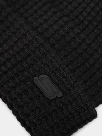 Шапки та кепки Skechers Waffle Knit Beanie Hat модель SMK1015BLK Фото