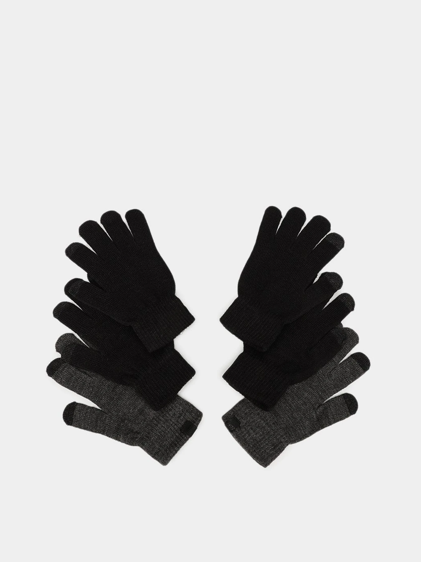 Перчатки и варежки Skechers 3 Pack Magic Gloves модель SMK3120BLK Фото