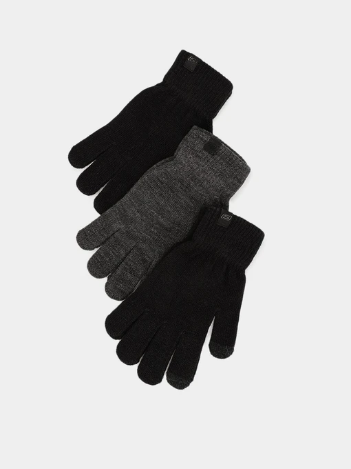 Рукавиці та рукавички Skechers 3 Pack Magic Gloves модель SMK3120BLK Фото