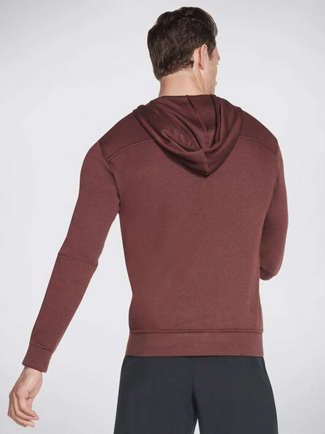 Худи и свитшоты Skechers Apparel GOknit Pique Full Zip модель M3JA154 DKBR Фото