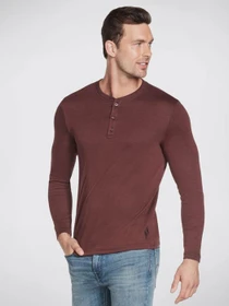 Худи и свитшоты Skechers Apparel GOknit Pique Henley модель M3LT159 DKBR Фото