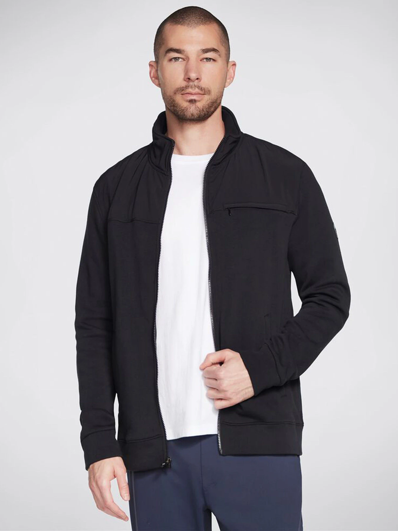 Худі та світшоти Skechers SKECH-SWEATS модель MJA253 BLK Худі та світшоти Skechers SKECH-SWEATS модель MJA253 BLK Фото