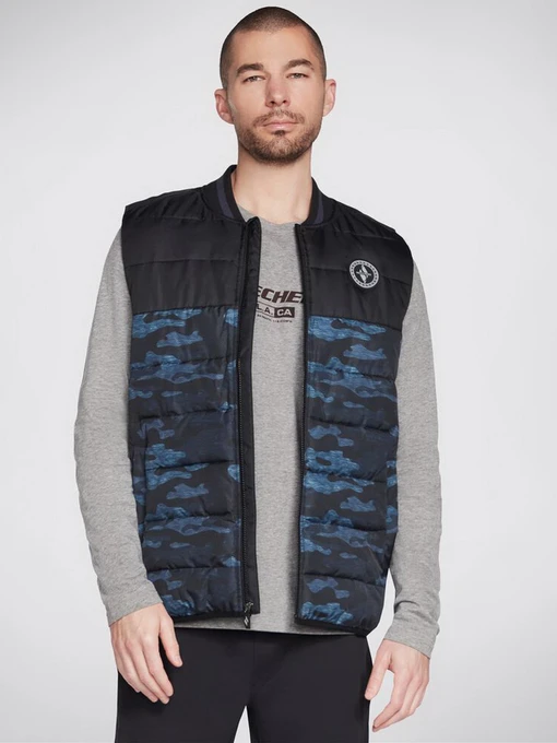 Куртки и дубленки Skechers GOWALK Trail Vest модель MJA216 NVMT Фото
