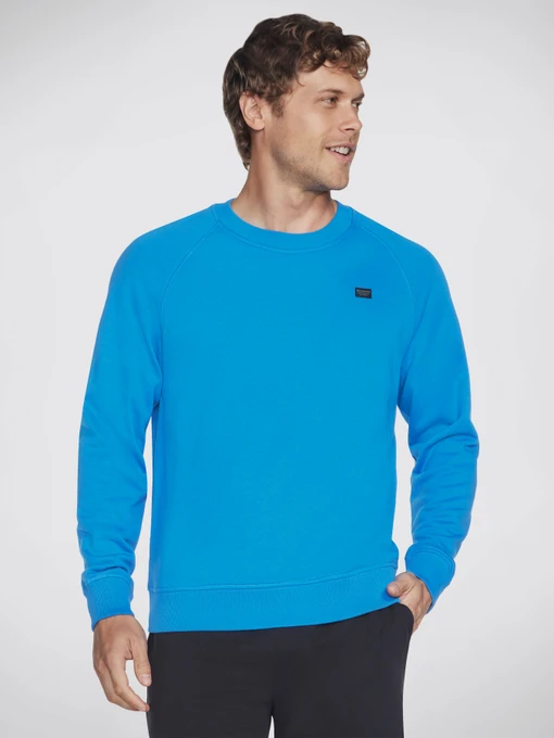 Худі та світшоти Skechers Classic Crew модель LT111 BLGR Фото