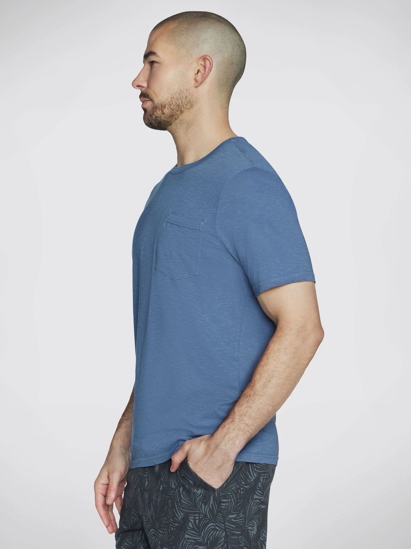 Футболки і поло Skechers Skech-Breeze Slub Pocket Tee модель TS26 BLGY Футболки і поло Skechers Skech-Breeze Slub Pocket Tee модель TS26 BLGY Фото