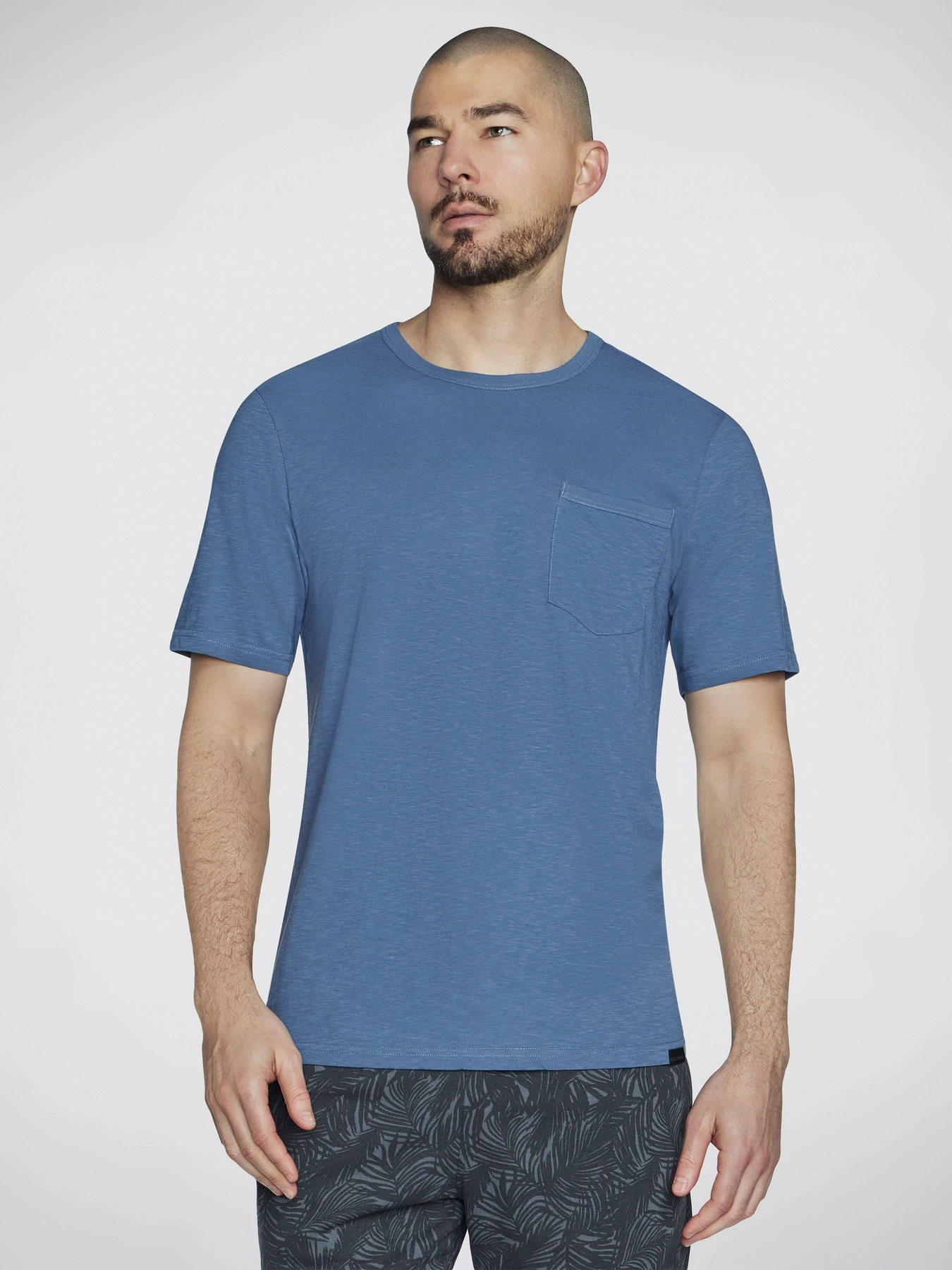 Футболки і поло Skechers Skech-Breeze Slub Pocket Tee модель TS26 BLGY Футболки і поло Skechers Skech-Breeze Slub Pocket Tee модель TS26 BLGY Фото