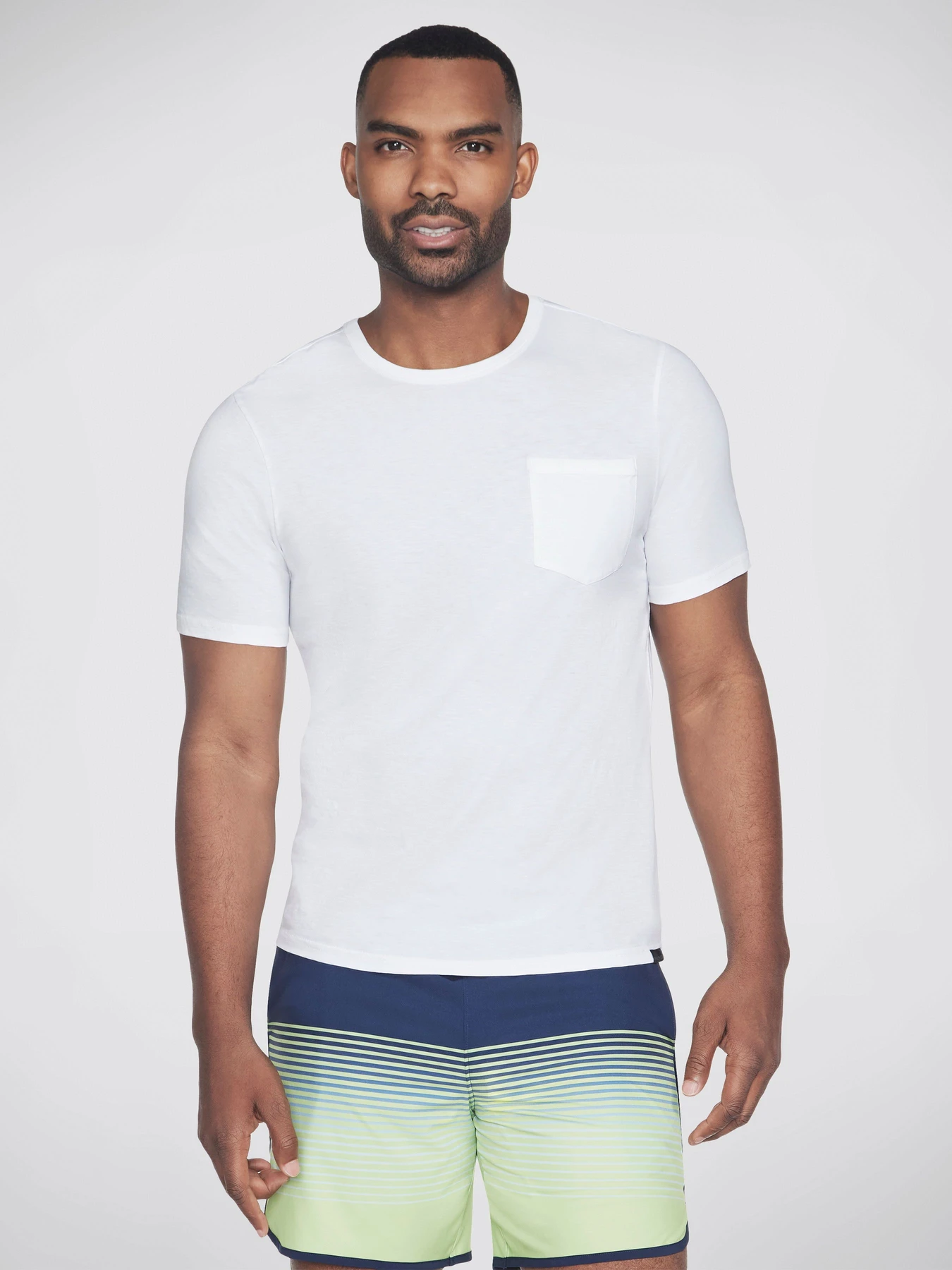 Футболки і поло Skechers Skech-Breeze Slub Pocket Tee модель TS26 WHT Футболки і поло Skechers Skech-Breeze Slub Pocket Tee модель TS26 WHT Фото
