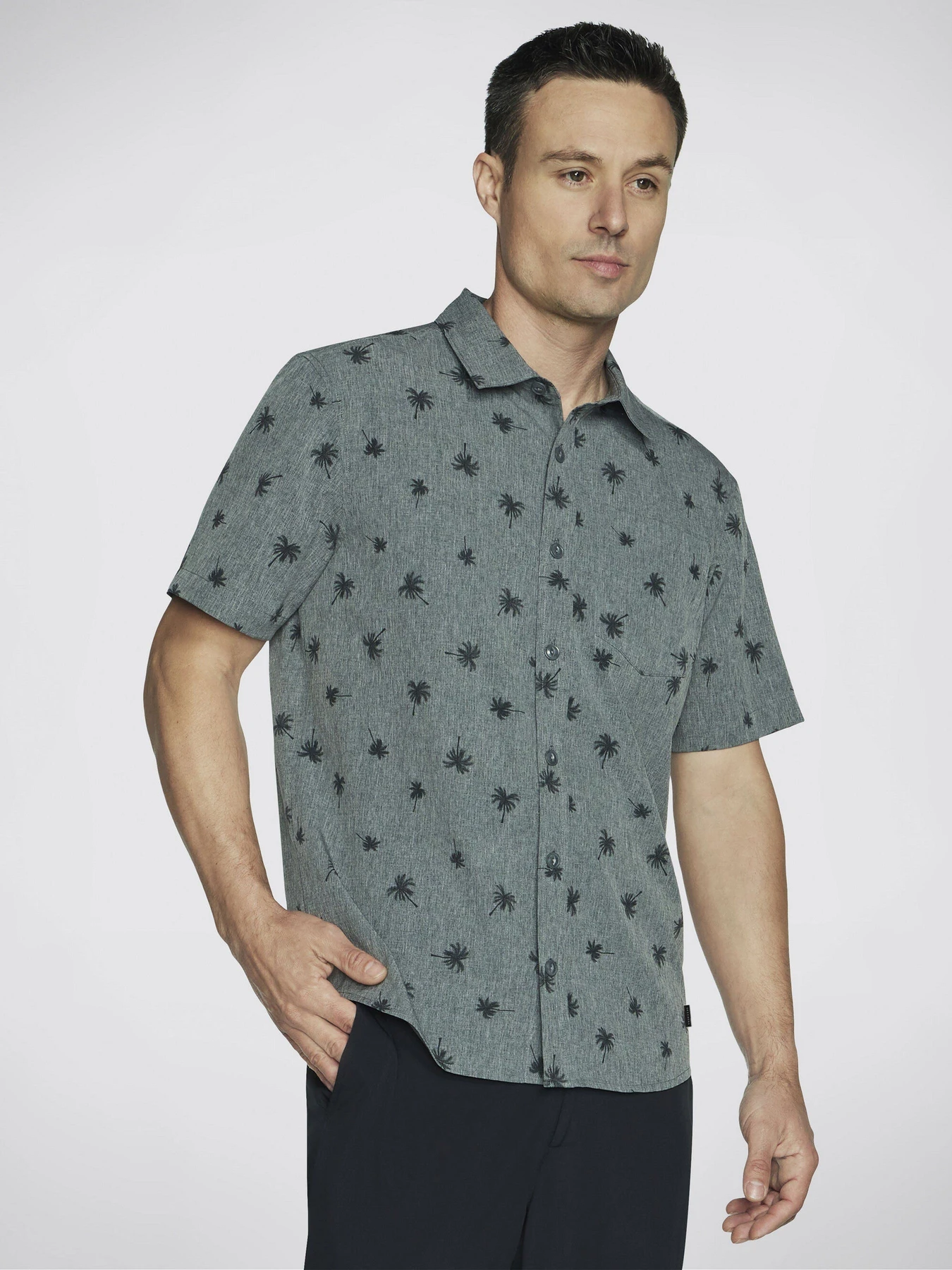 Сорочки Skechers The Go Walk Air Printed Short Sleeve модель TP14 TPNT Фото