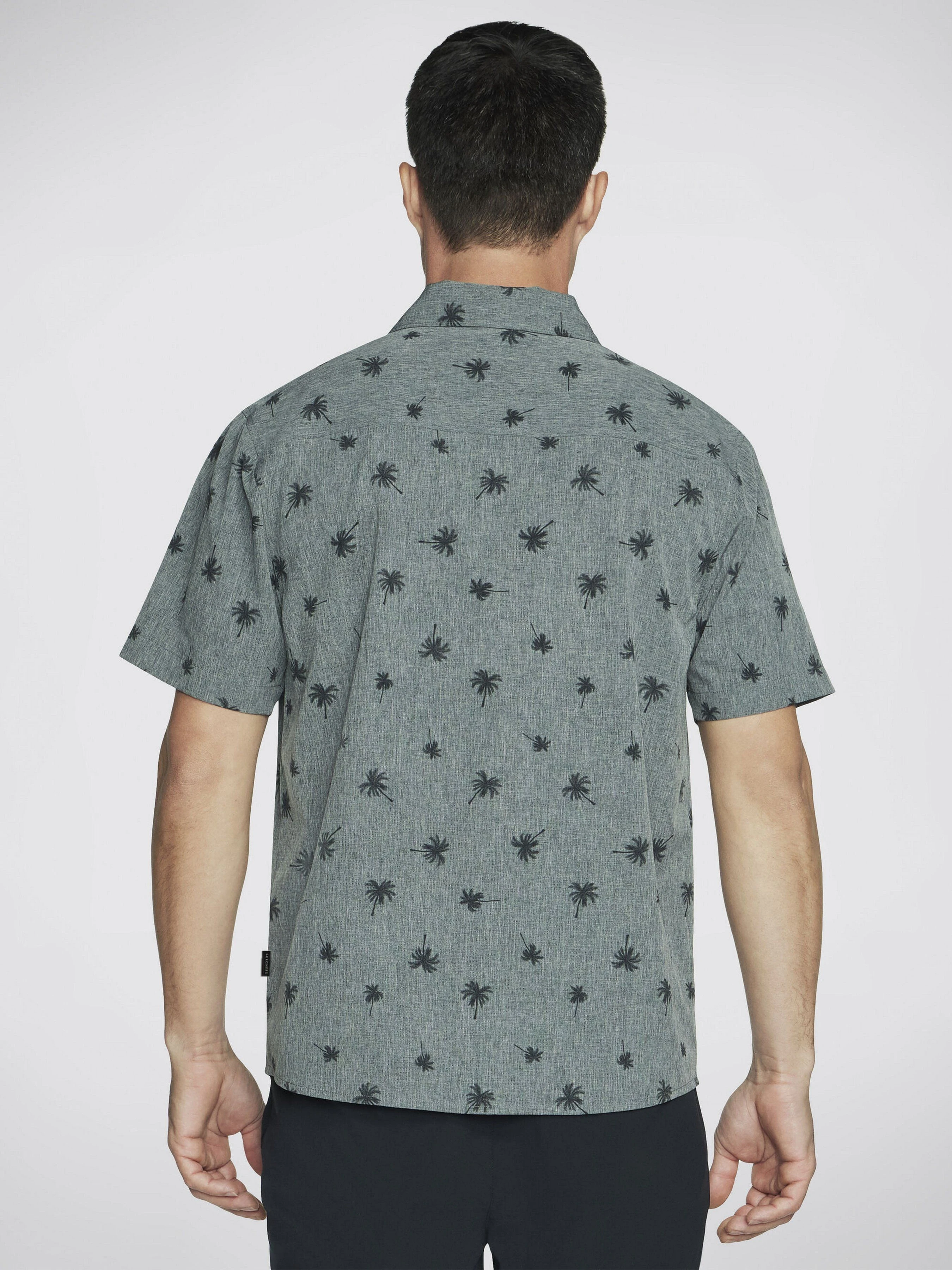 Чоловіча Сорочка повсякденна Skechers The Go Walk Air Printed Short Sleeve фото 2