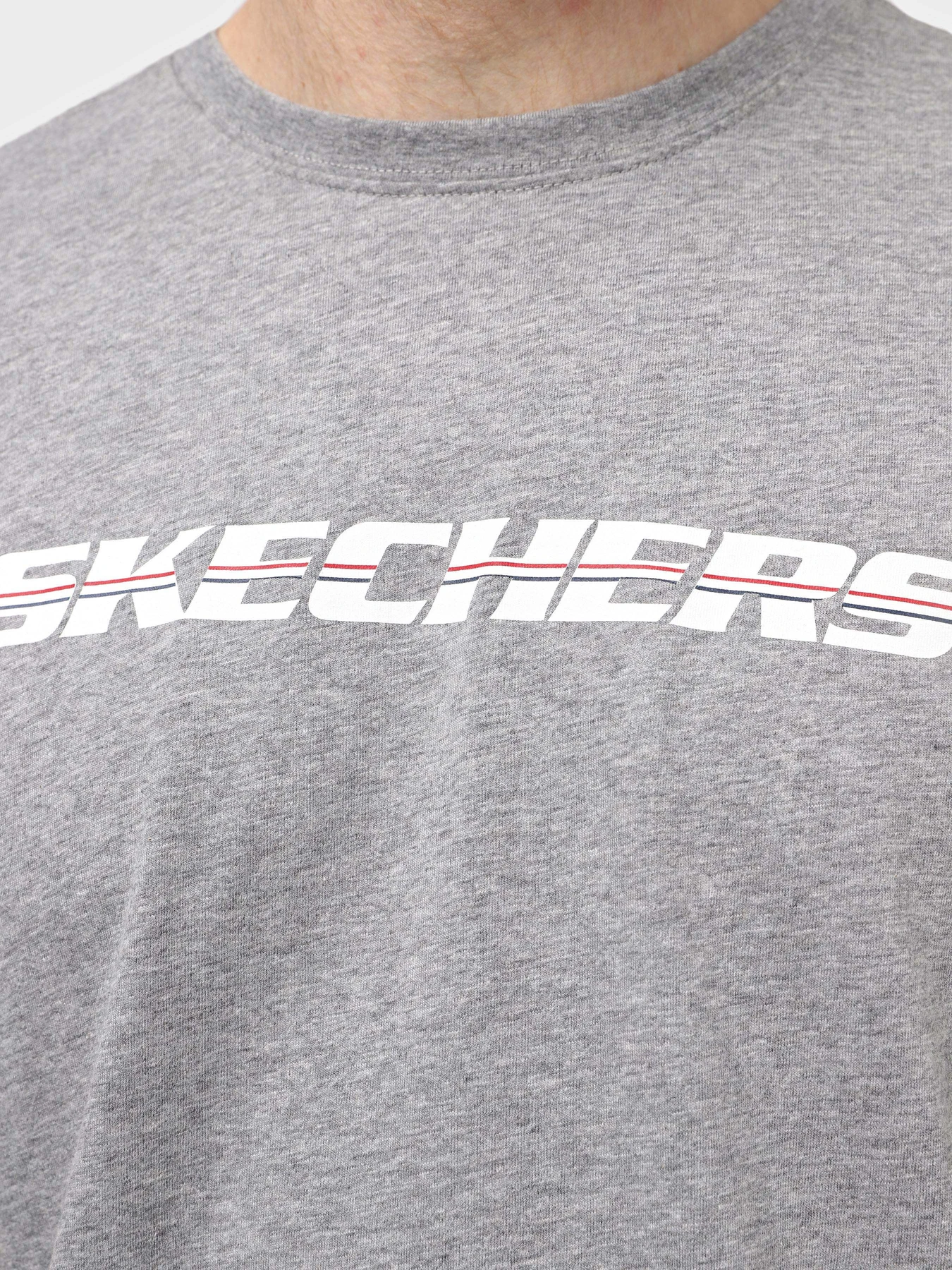 Футболки и поло Skechers Strikethrough Tee модель TS72 LTGY Фото