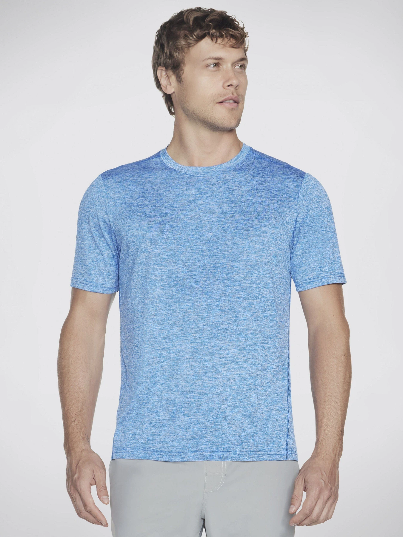 Футболки і поло Skechers GO DRI Charge Tee модель TS84 BLGR Футболки і поло Skechers GO DRI Charge Tee модель TS84 BLGR Фото
