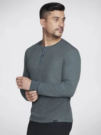Худі та світшоти Skechers Go Knit Waffle Henley модель LT18 GNBK Фото