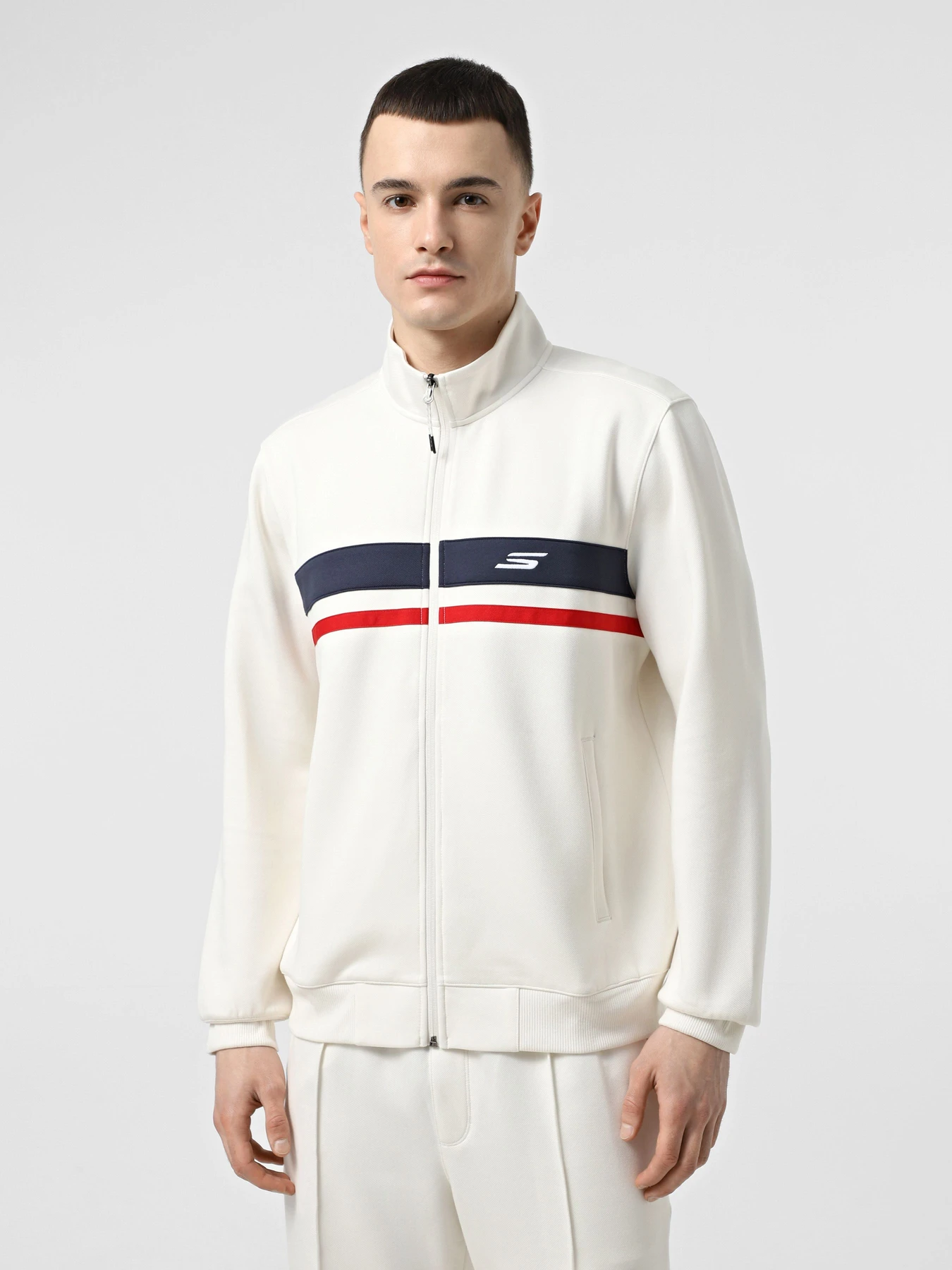 Худи и свитшоты Skechers PERFORMANCE TRACK JACKET модель JA177 NTGY Худи и свитшоты Skechers PERFORMANCE TRACK JACKET модель JA177 NTGY Фото