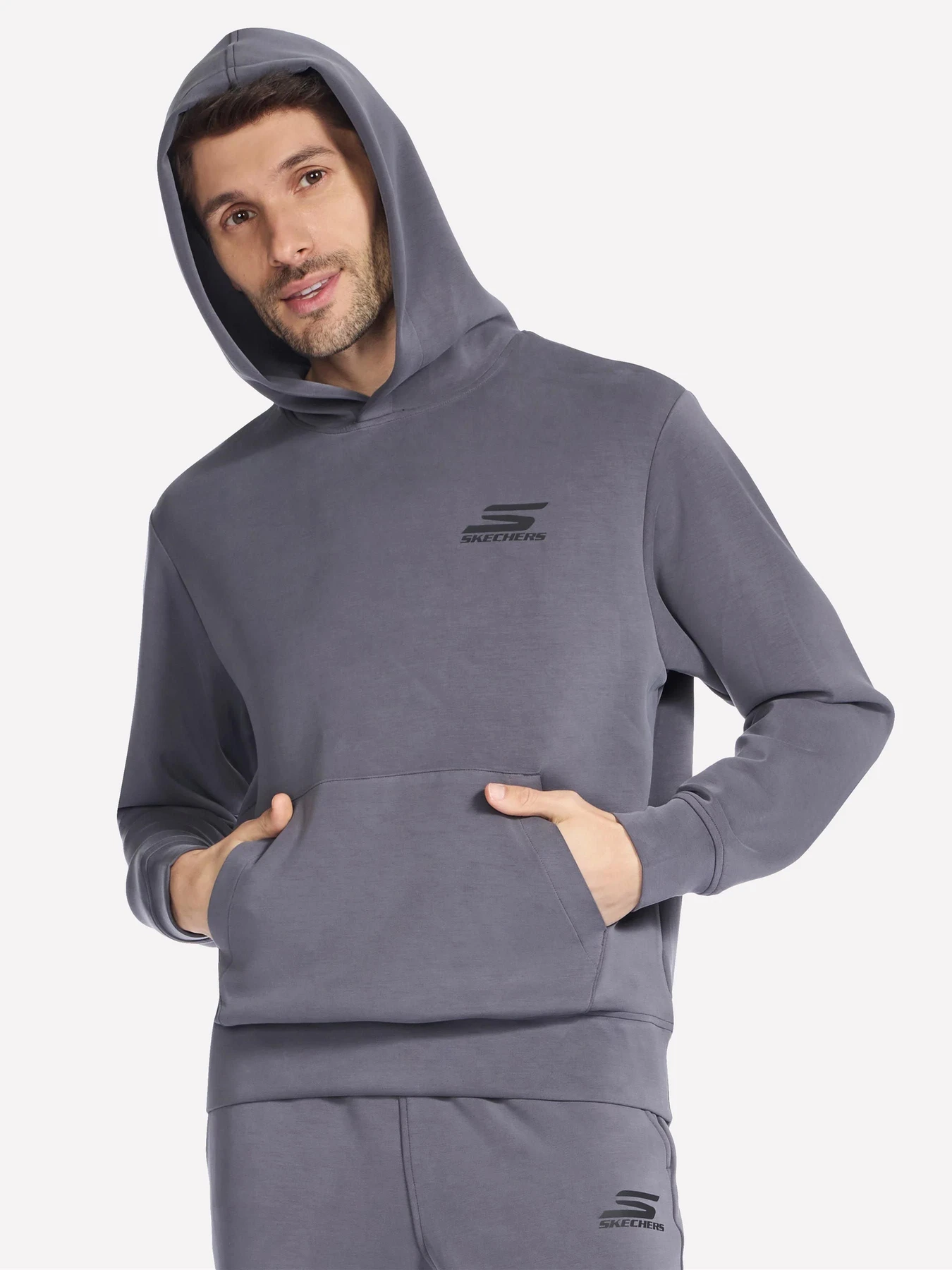 Худі та світшоти Skechers SKECHCLOUD ELEVATE HOODIE модель HD102 BKCC Фото