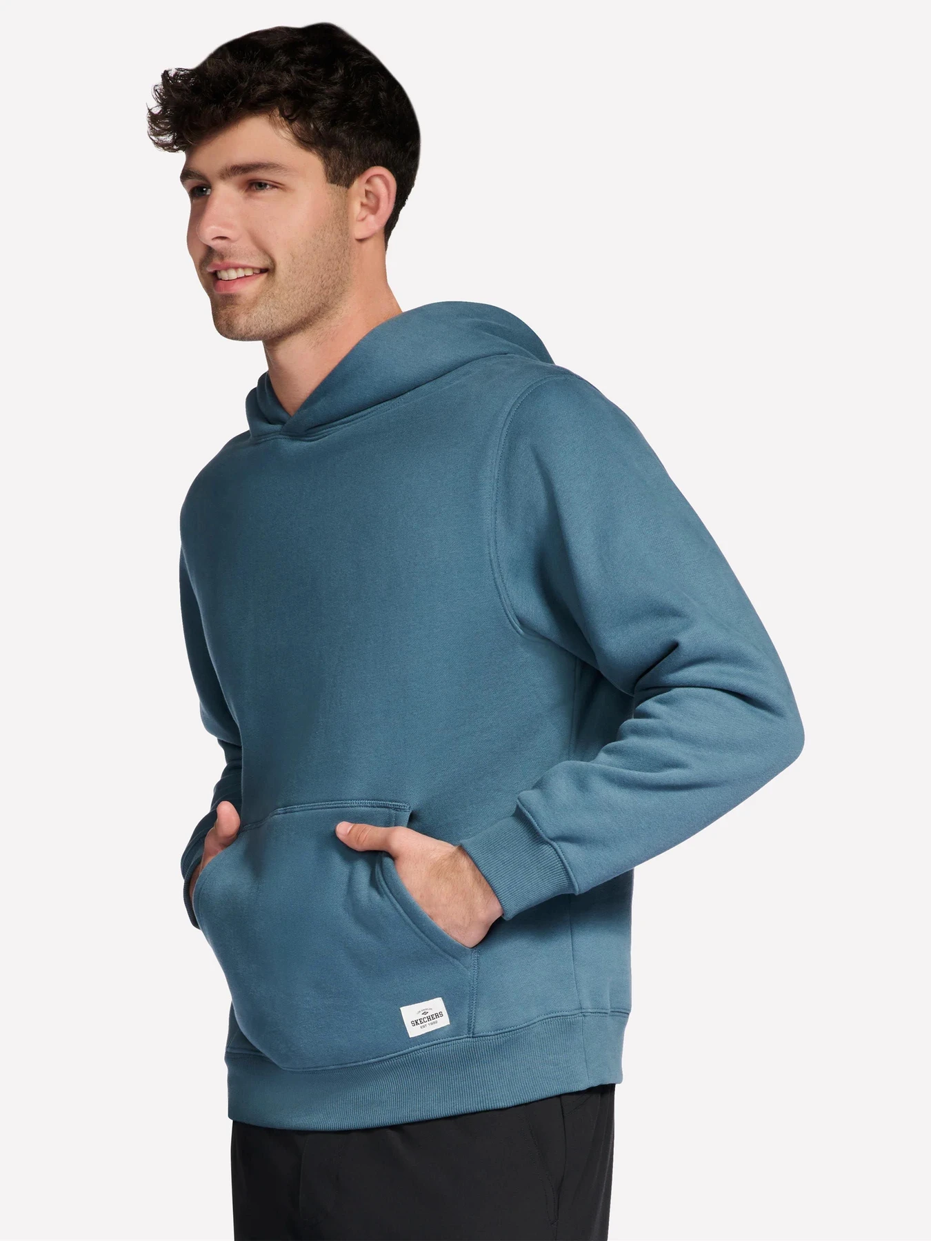 Худи и свитшоты Skechers SKECHERS MAX SOFT HOODIE модель HD90 NVGY Худи и свитшоты Skechers SKECHERS MAX SOFT HOODIE модель HD90 NVGY Фото