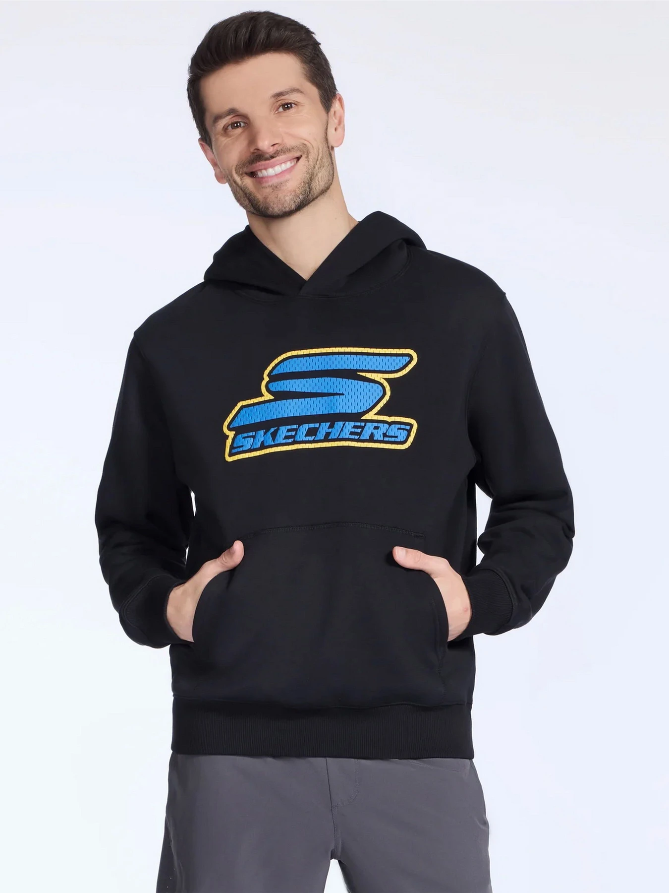 Худи и свитшоты Skechers SKECH-SWEATS NITRO HOODIE модель HD95 BLK Худи и свитшоты Skechers SKECH-SWEATS NITRO HOODIE модель HD95 BLK Фото
