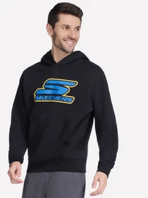 Худи и свитшоты Skechers SKECH-SWEATS NITRO HOODIE модель HD95 BLK Фото