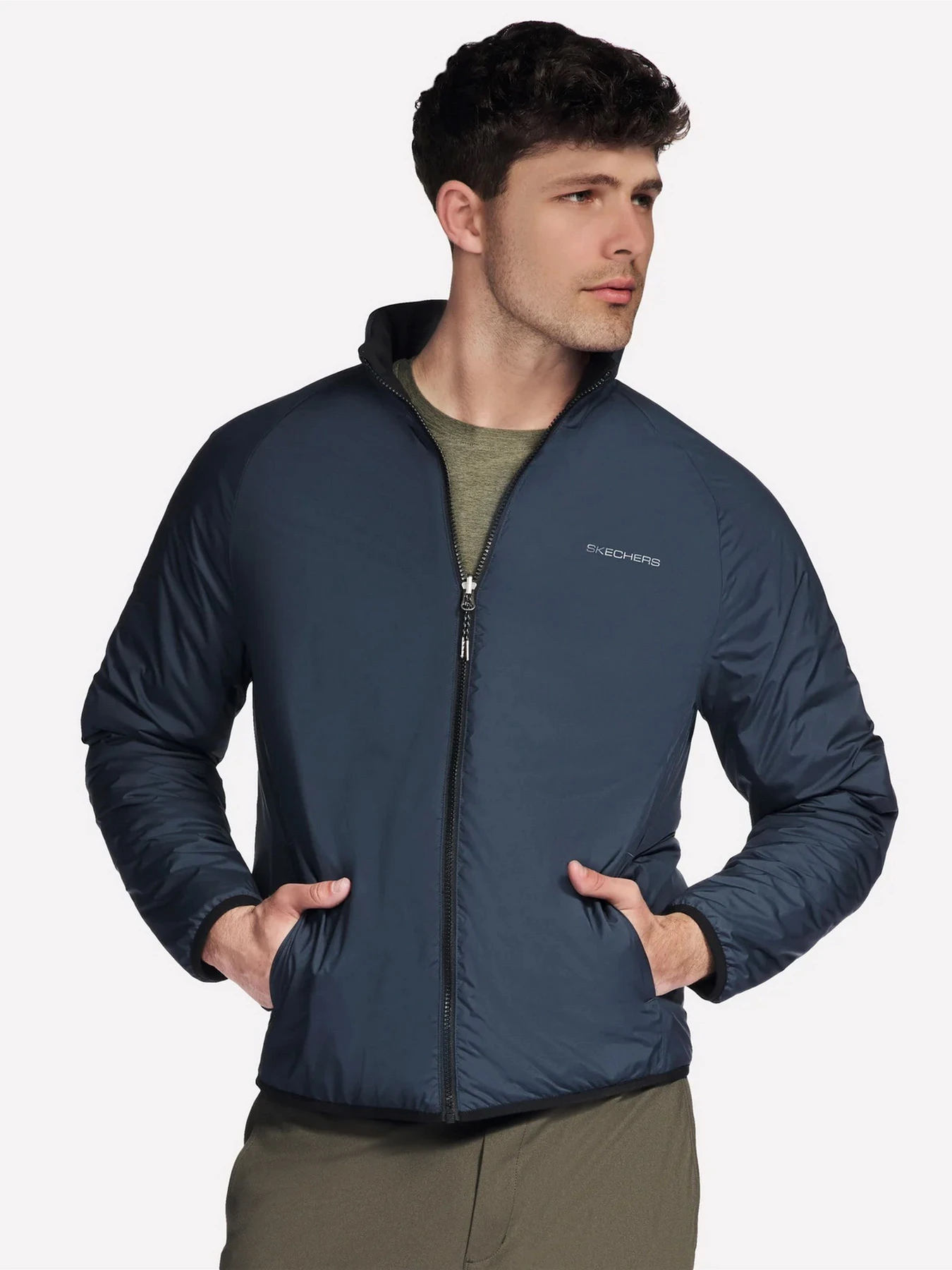 Куртки та дублянки Skechers GOSHIELD ALTITUDE REVERSIBLE J модель JA139 BBLM Куртки та дублянки Skechers GOSHIELD ALTITUDE REVERSIBLE J модель JA139 BBLM Фото