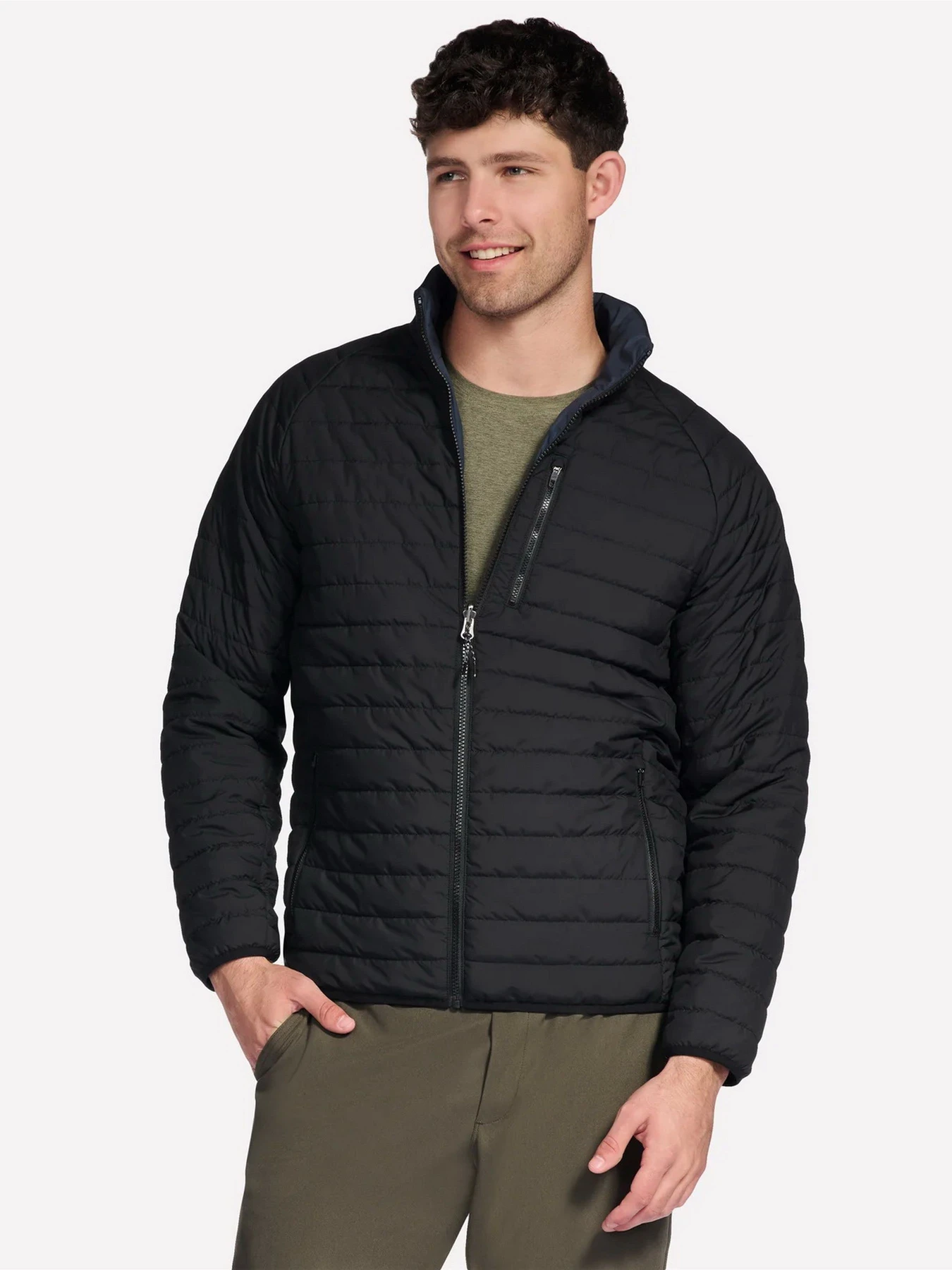 Куртки та дублянки Skechers GOSHIELD ALTITUDE REVERSIBLE J модель JA139 BBLM Куртки та дублянки Skechers GOSHIELD ALTITUDE REVERSIBLE J модель JA139 BBLM Фото