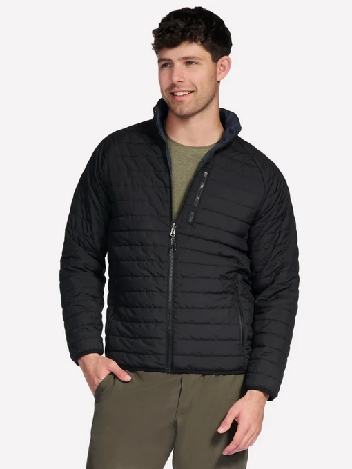 Куртки и дубленки Skechers GOSHIELD ALTITUDE REVERSIBLE J модель JA139 BBLM Фото
