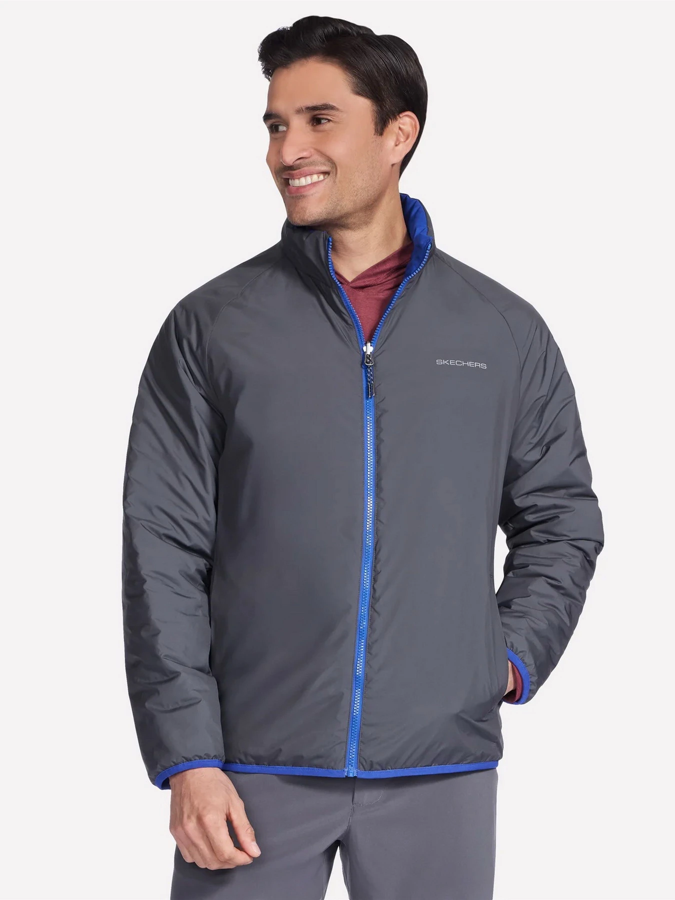 Куртки та дублянки Skechers GOSHIELD ALTITUDE REVERSIBLE J модель JA139 BLU Фото