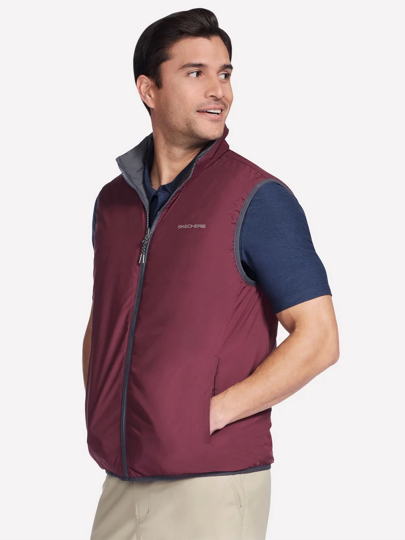 Куртки та дублянки Skechers GOSHIELD ALTITUDE REVERSIBLE V модель JA140 BKCC Куртки та дублянки Skechers GOSHIELD ALTITUDE REVERSIBLE V модель JA140 BKCC Фото