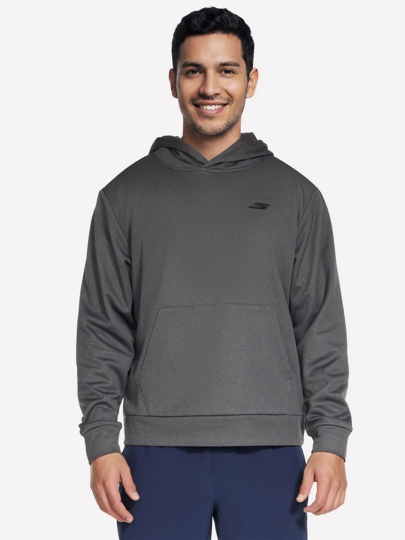 Худи и свитшоты Skechers SKECHTECH FLEECE PACE HOODIE модель HD159 CHAR Худи и свитшоты Skechers SKECHTECH FLEECE PACE HOODIE модель HD159 CHAR Фото