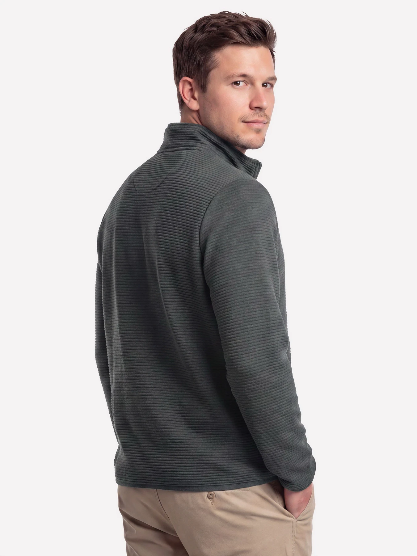 Худи и свитшоты Skechers GOWALK OTTOMAN 1/4 ZIP модель LT213 GNBK Худи и свитшоты Skechers GOWALK OTTOMAN 1/4 ZIP модель LT213 GNBK Фото